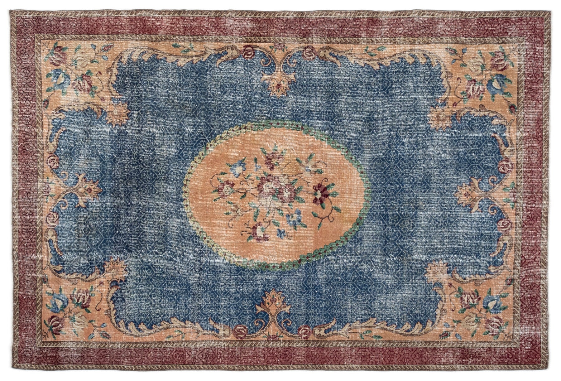 7' X 10' Vintage Turkish Rug, Multicolor - Kelira - Revival™ 7' X 10' Vintage Turkish Rug, Multicolor - Kelira - Revival™
