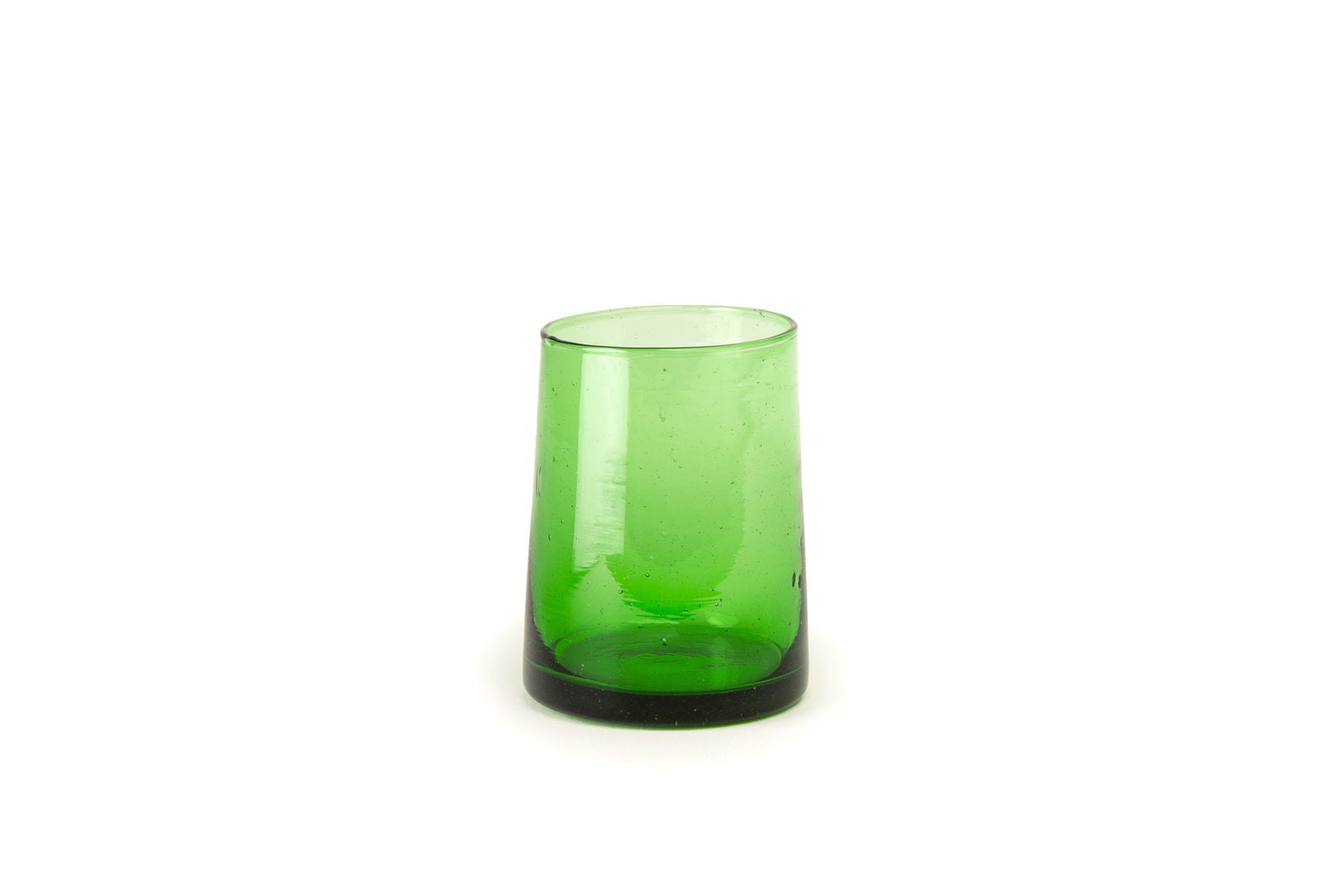 Moroccan Glass - Medium in green KESSY