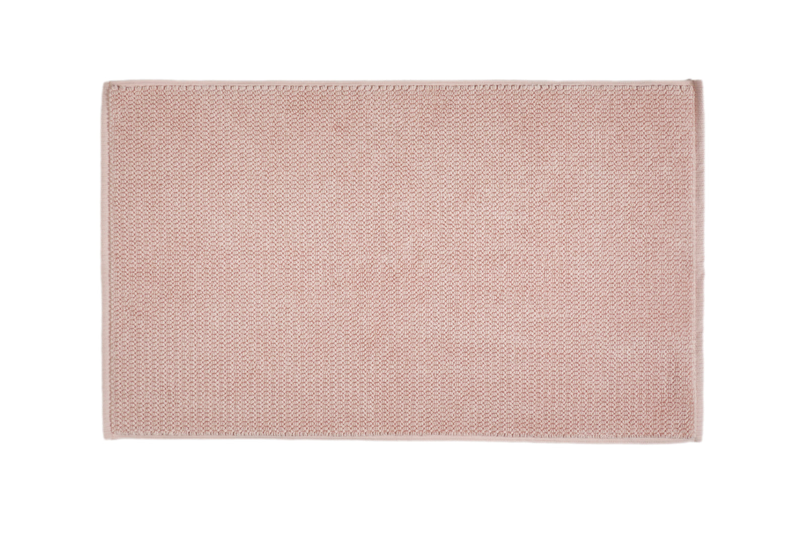 Robemart 100% Turkish Cotton Pink Terry Bath Mat