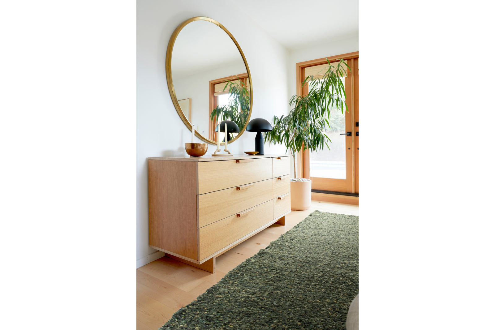 Sweater rug in forest BHN