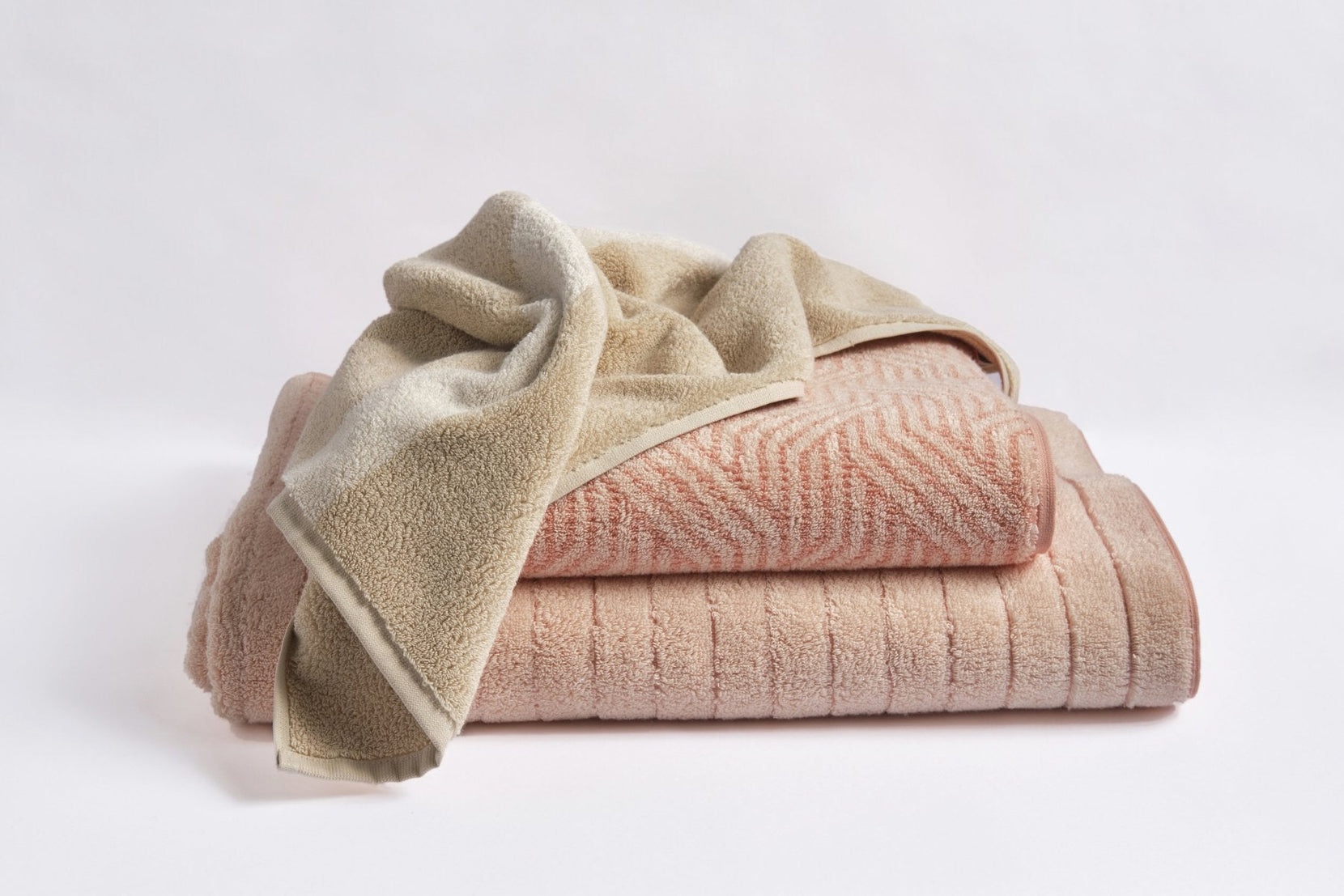 Bath Towel Set, 4-Piece 100% Turkish Cotton Bath Towels, 27 x 54 in. S