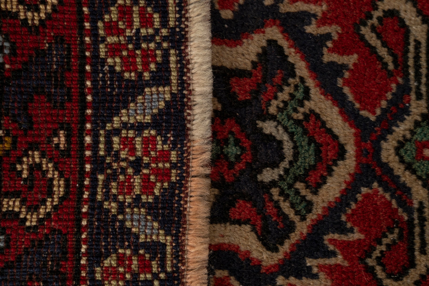 2' X 3' Vintage Turkish Rug, Red - Ksenofon - Revival™