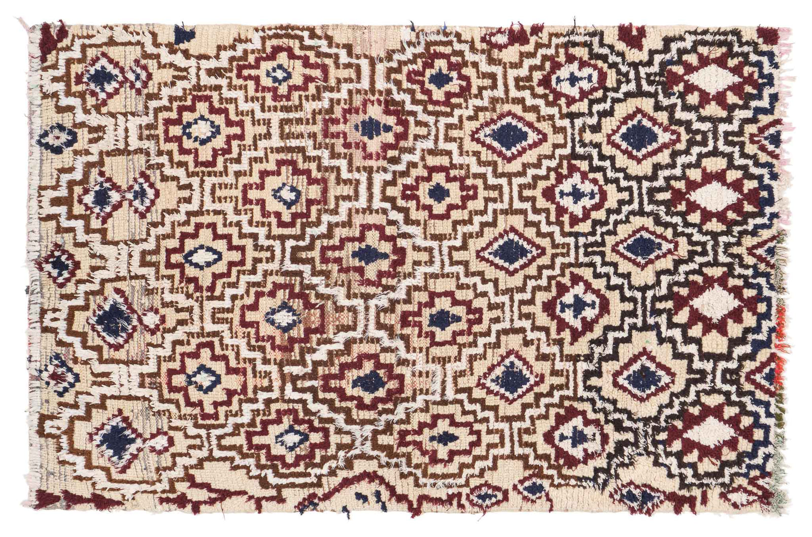 Vintage Moroccan Rug Kazumitsu