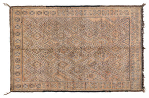 Vintage Moroccan Rug Qasim