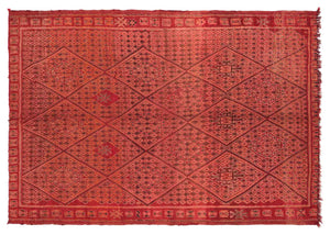 Vintage Moroccan Rug Yesim