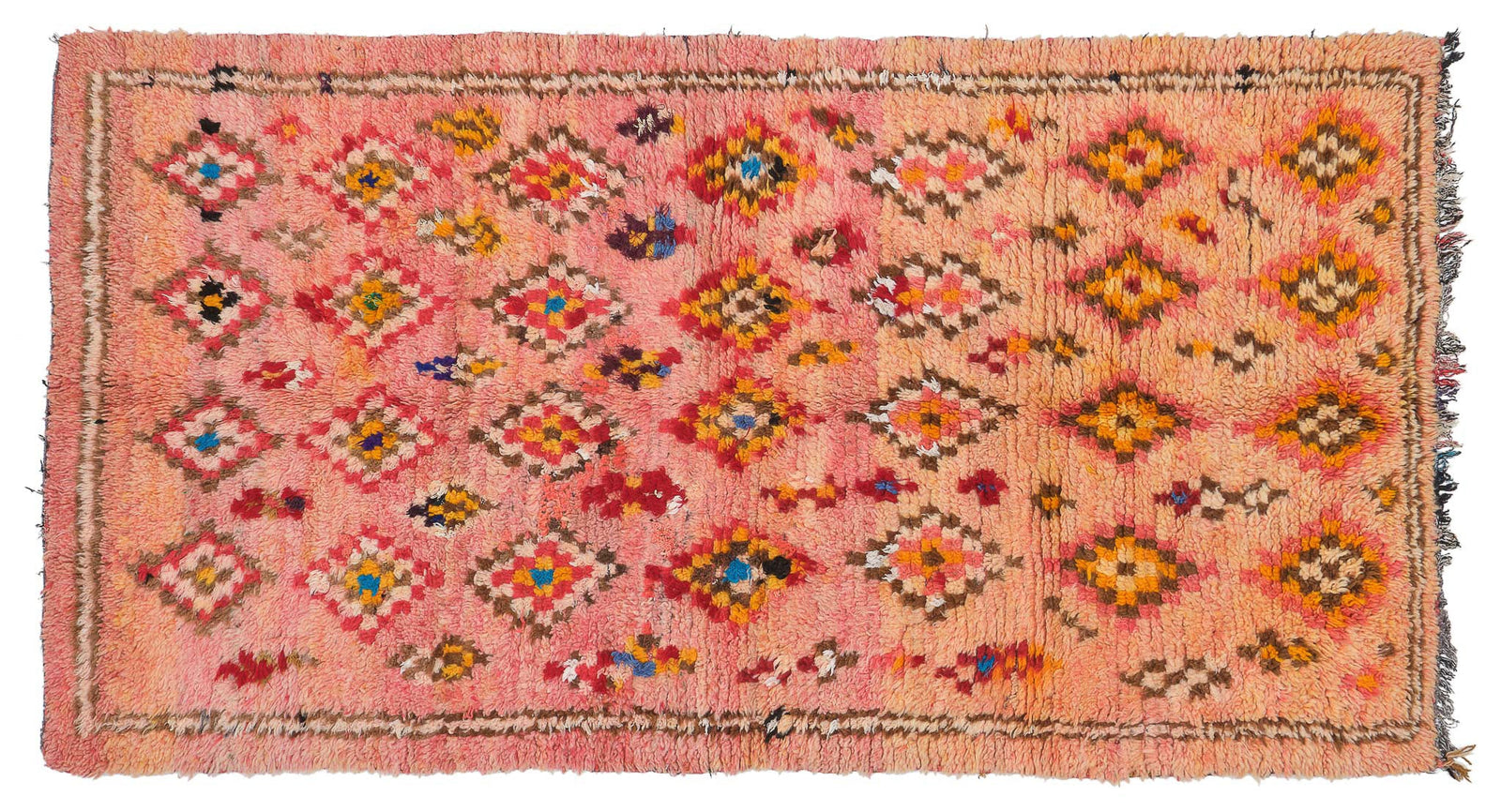 Vintage Moroccan Rug Bhavana