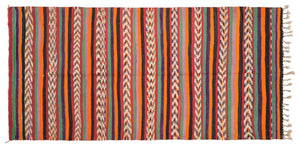 Vintage Moroccan Kilim Rug Sejada